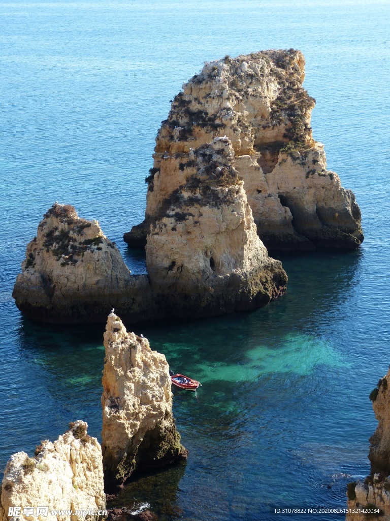 海岸风景摄影图