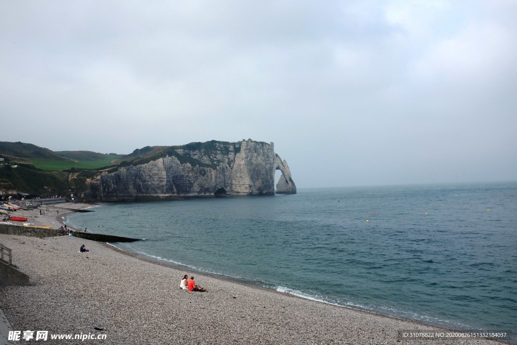 海岸风景摄影图