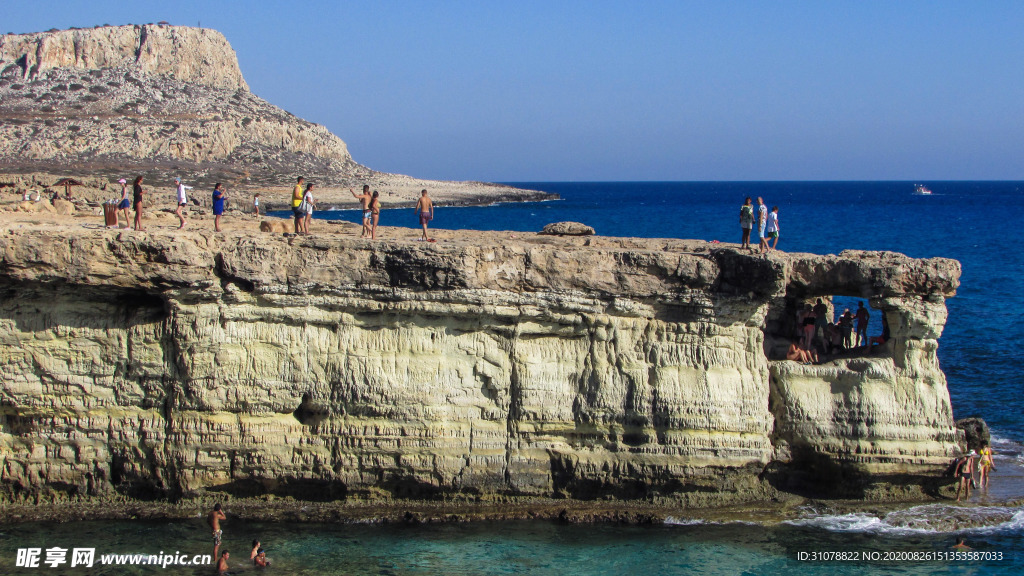 海岸风景摄影图