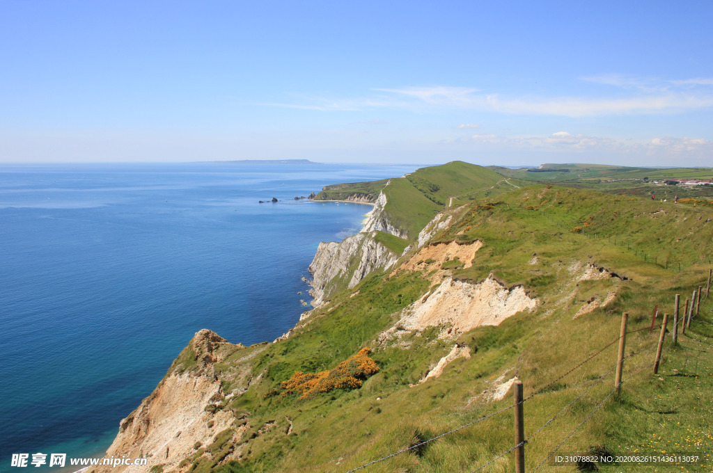 海岸风景摄影图