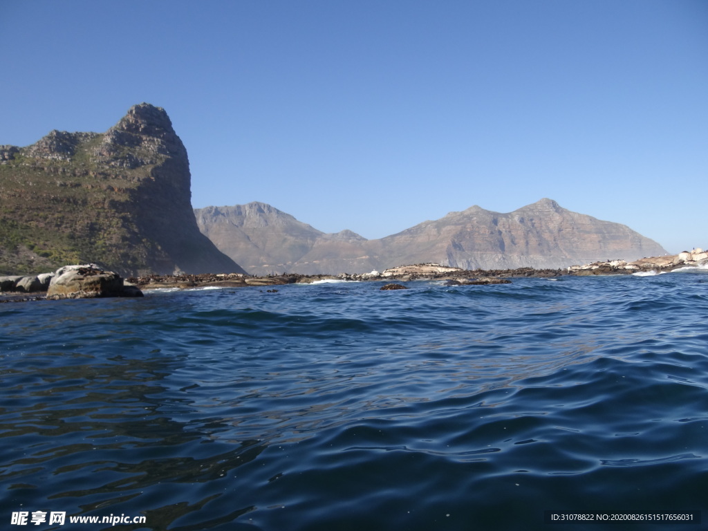 海岸风景摄影图