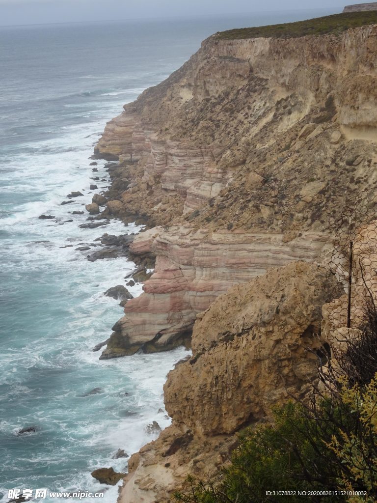 海岸风景摄影图