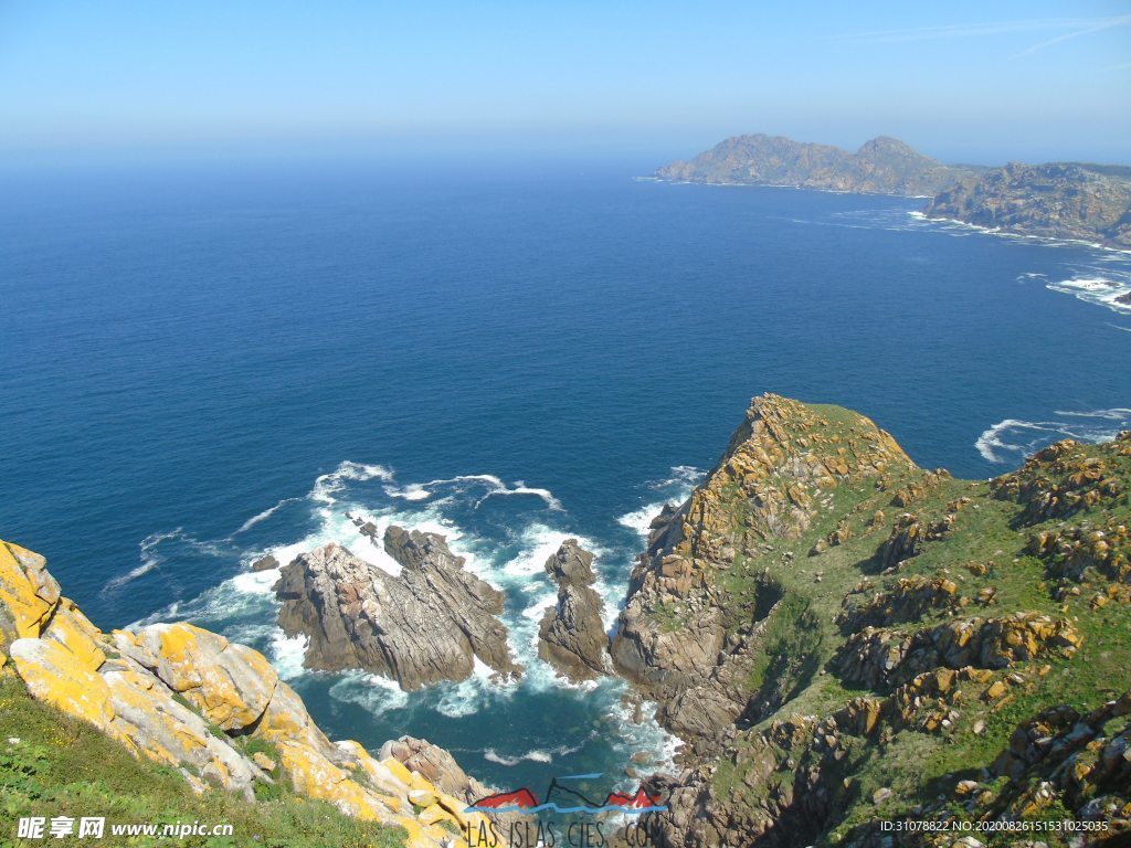 海岸风景摄影图