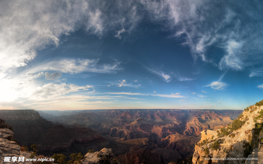 海岸风景摄影图