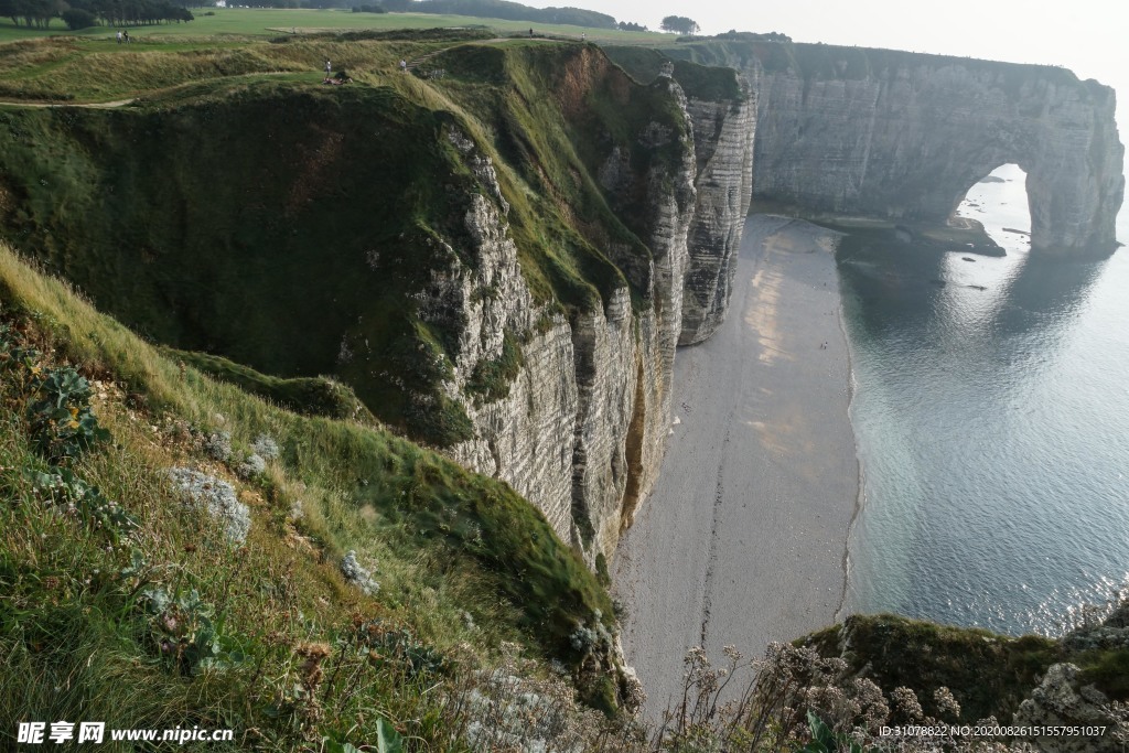 海岸风景摄影图