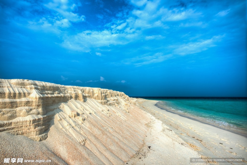 海岸风景摄影图