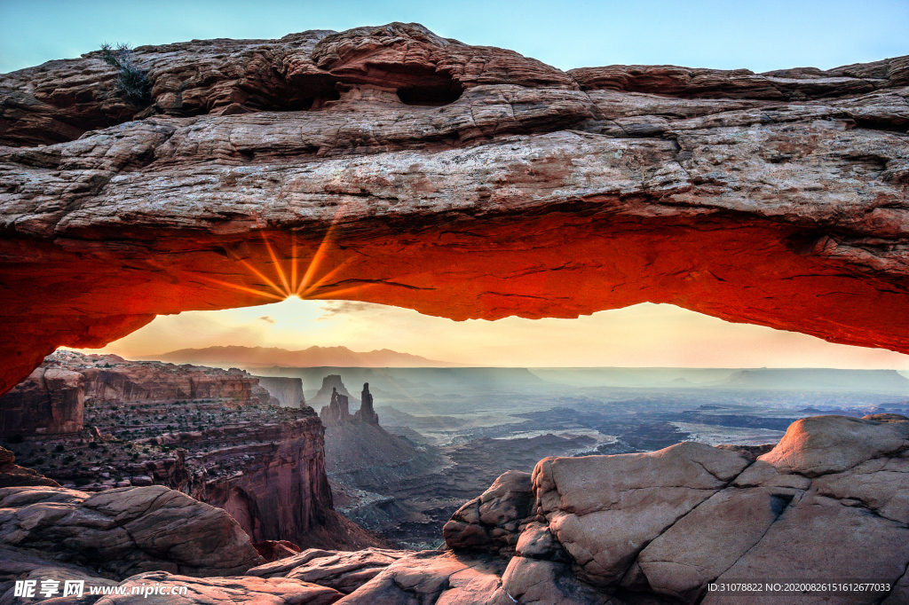 海岸风景摄影图