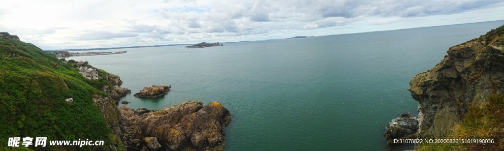 海岸风景摄影图