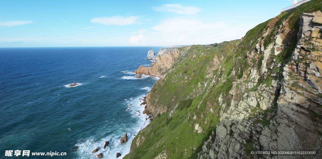 海岸风景摄影图