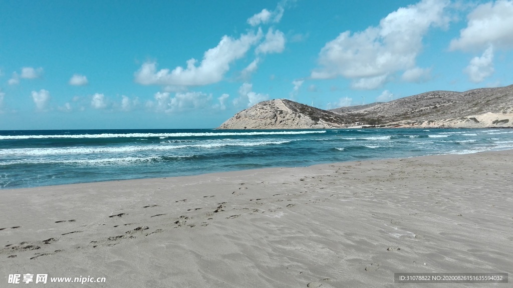 海岸风景摄影图