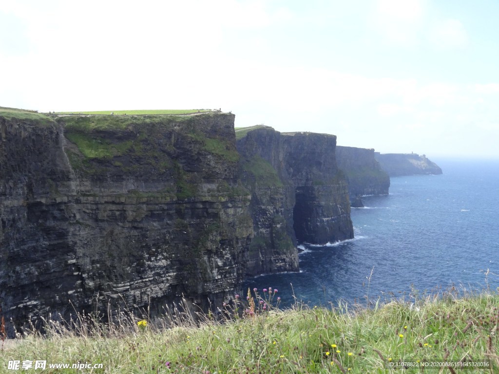 海岸风景摄影图