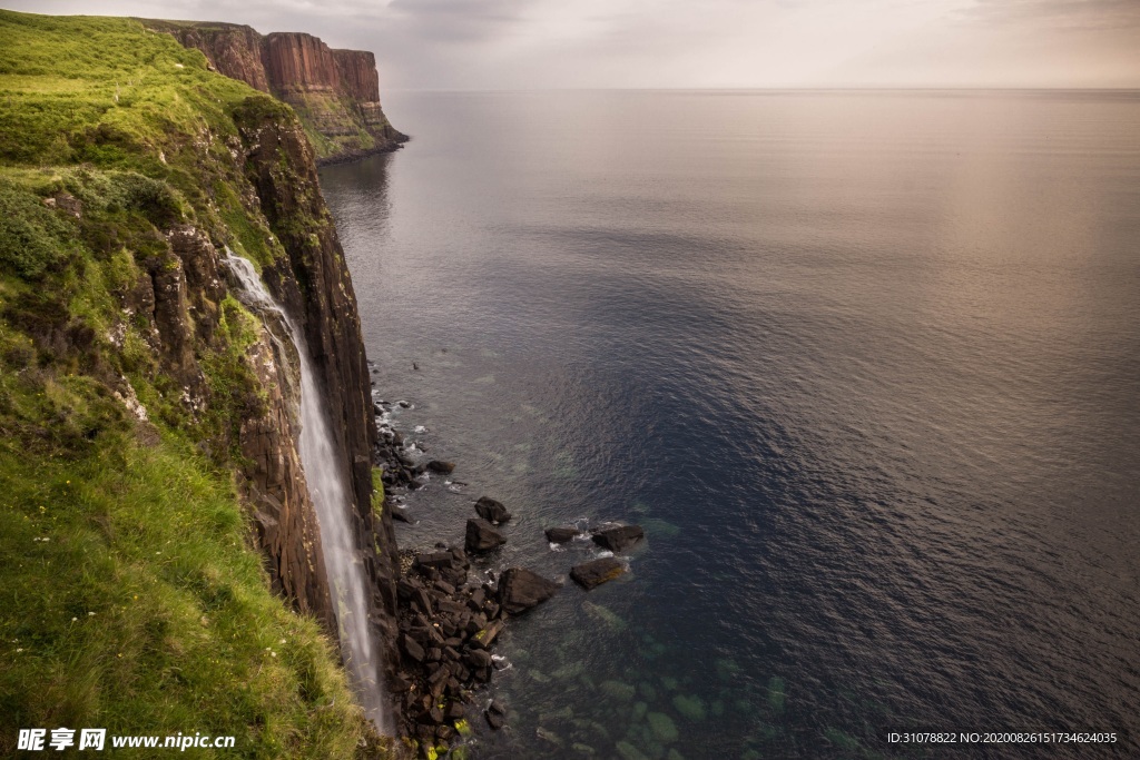 海岸风景摄影图