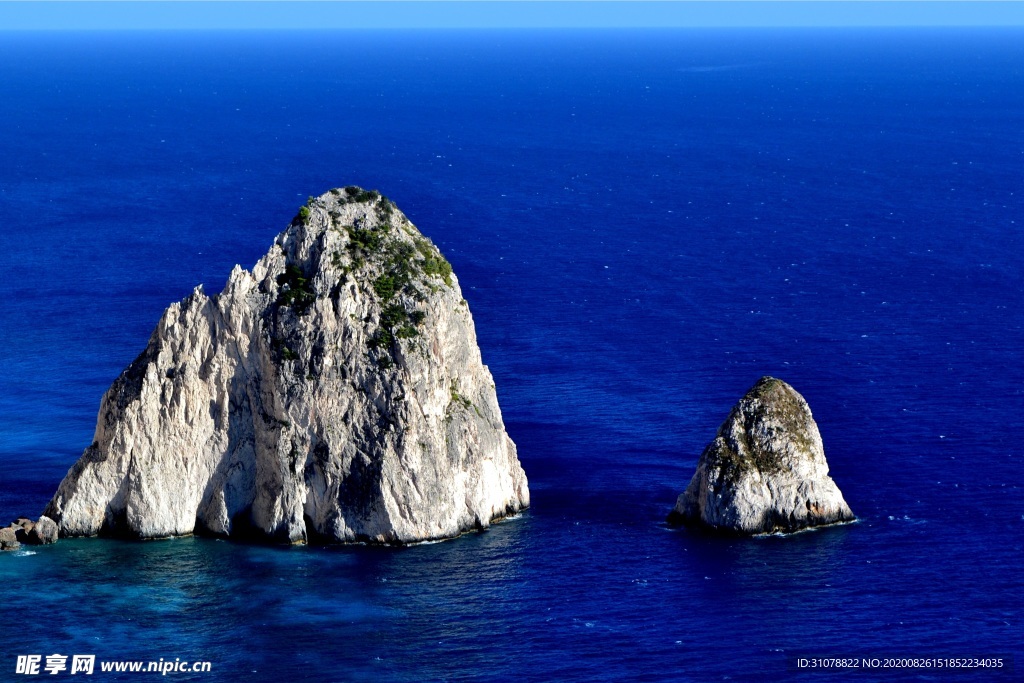 海岸风景摄影图