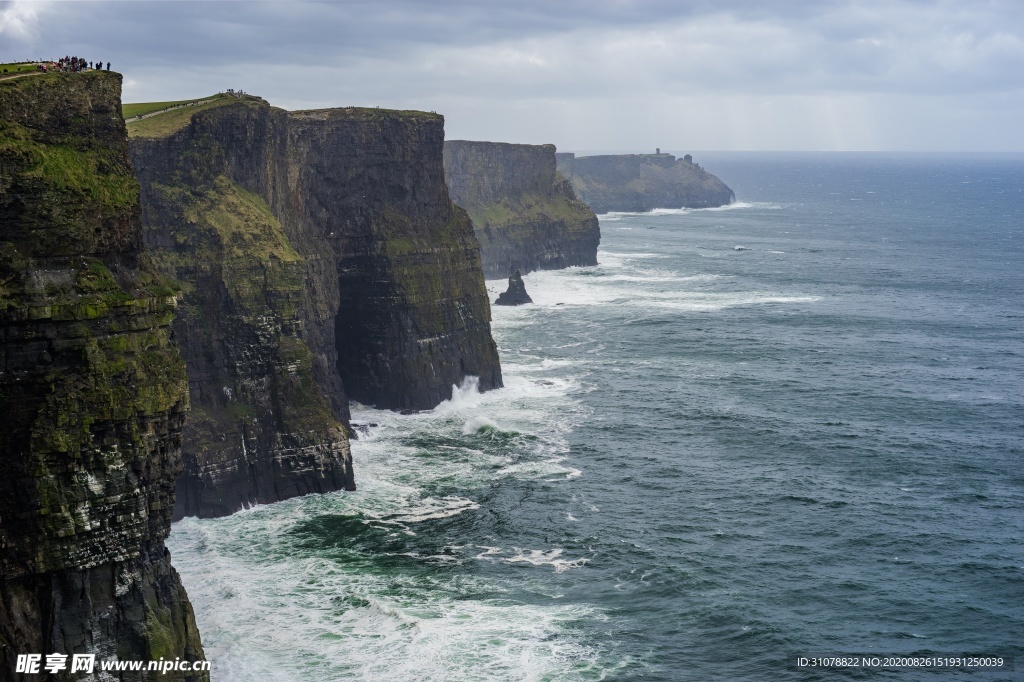 海岸风景摄影图