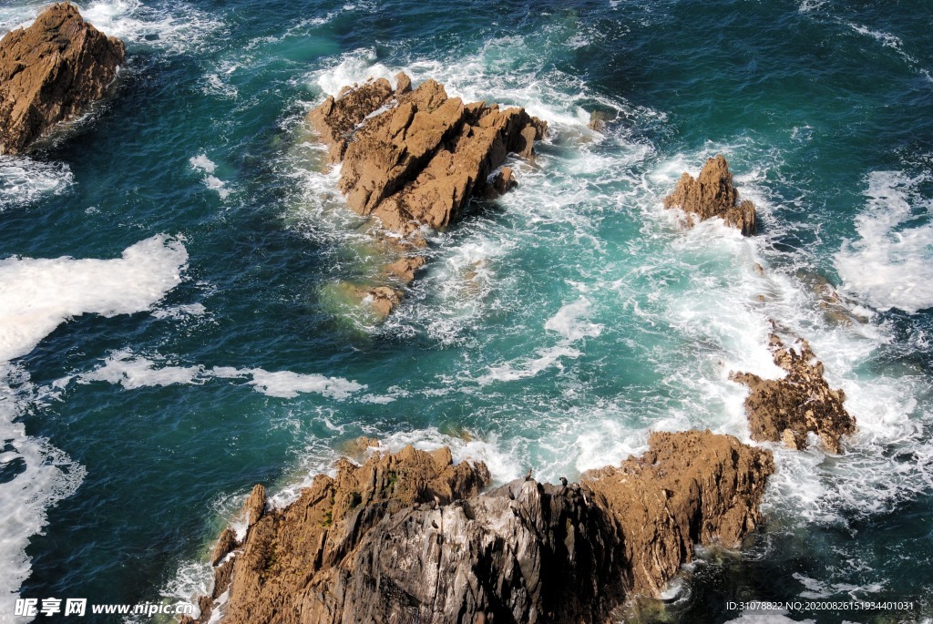 海岸风景摄影图