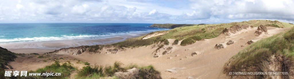 海岸风景摄影图
