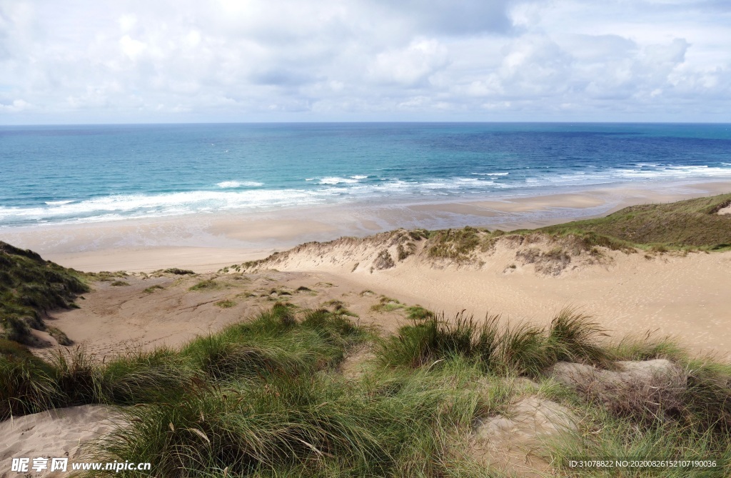 海岸风景摄影图