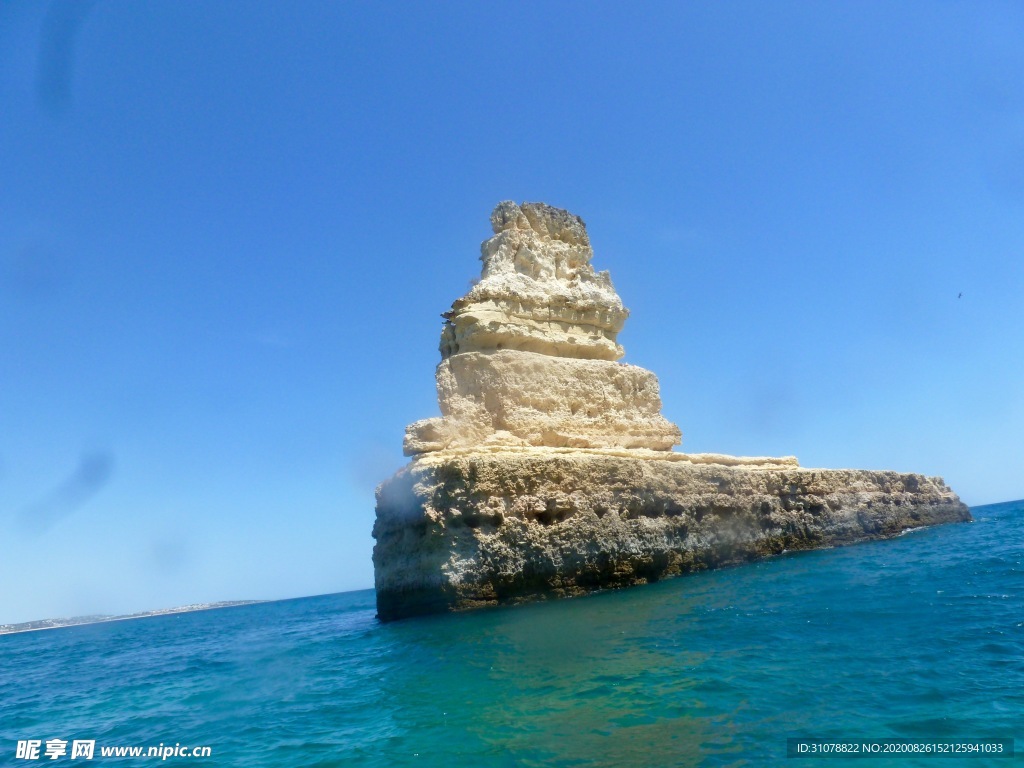 海岸风景摄影图
