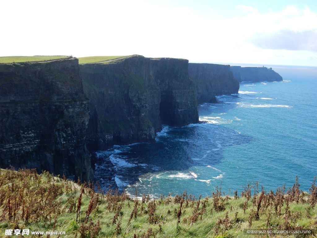 海岸风景摄影图