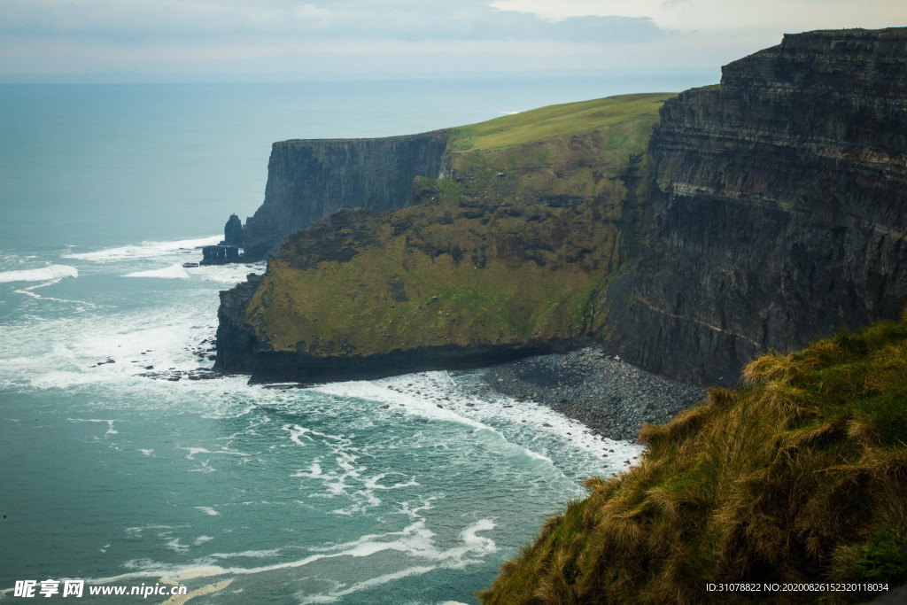 海岸风景摄影图