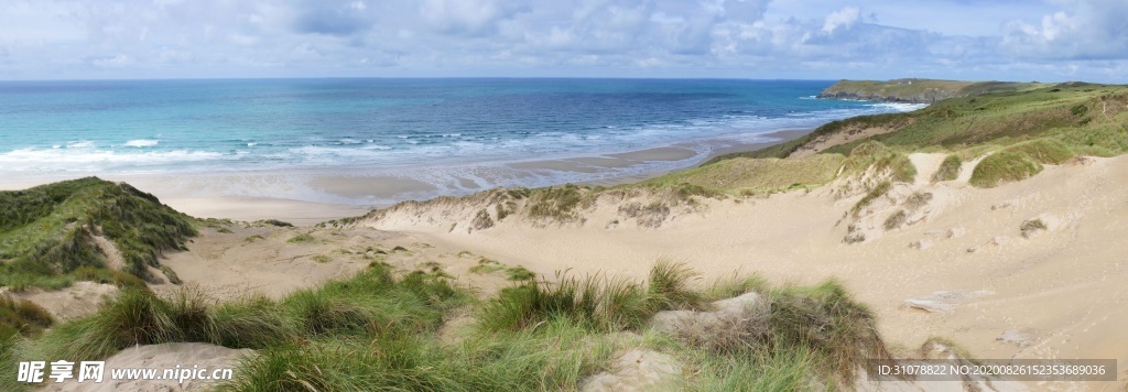 海岸风景摄影图