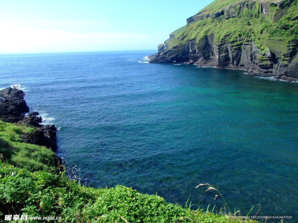 海岸风景摄影图