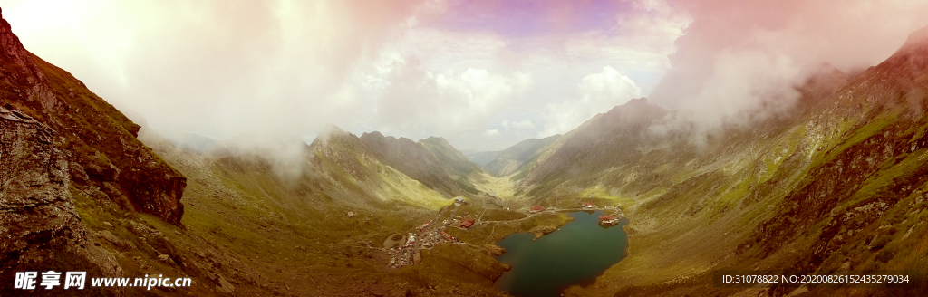 海岸风景摄影图