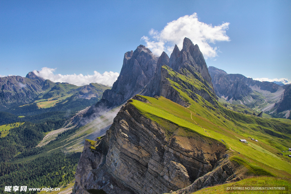 海岸风景摄影图
