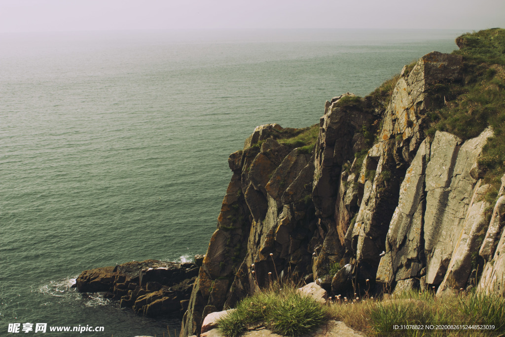 海岸风景摄影图