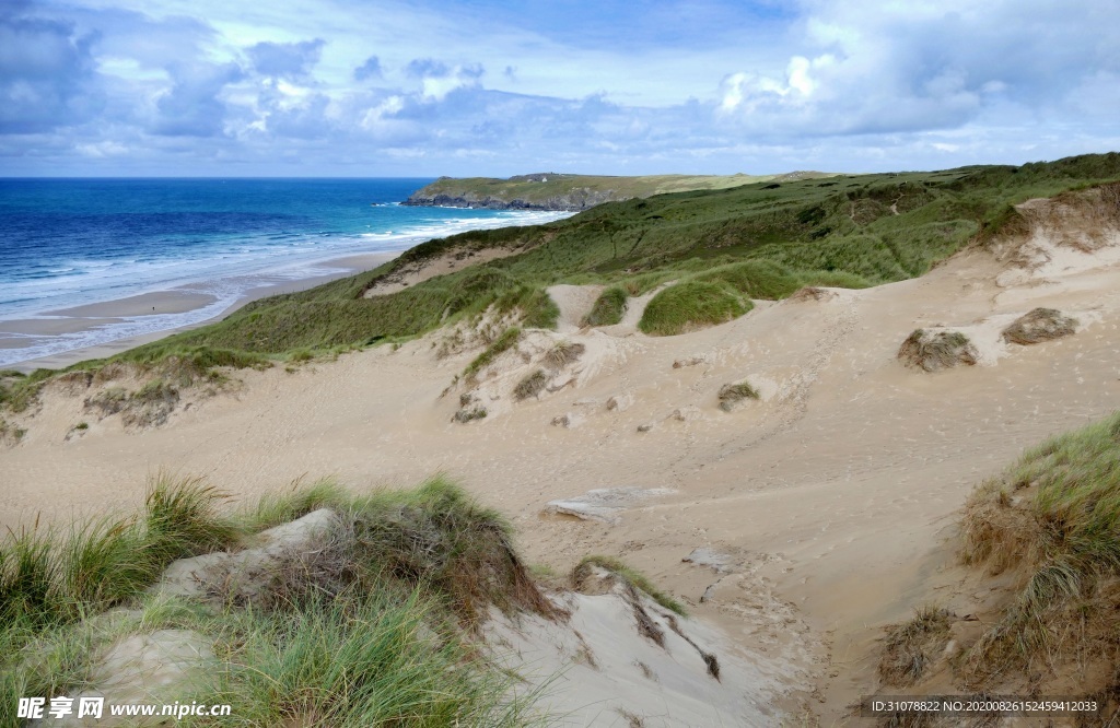 海岸风景摄影图