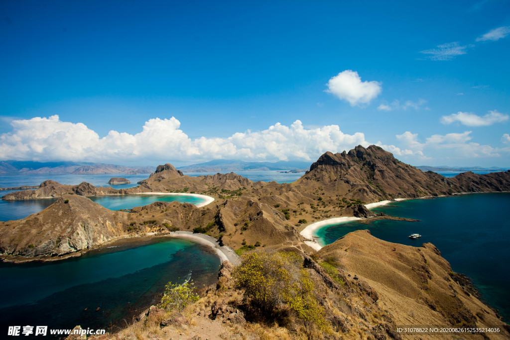 海岸风景摄影图