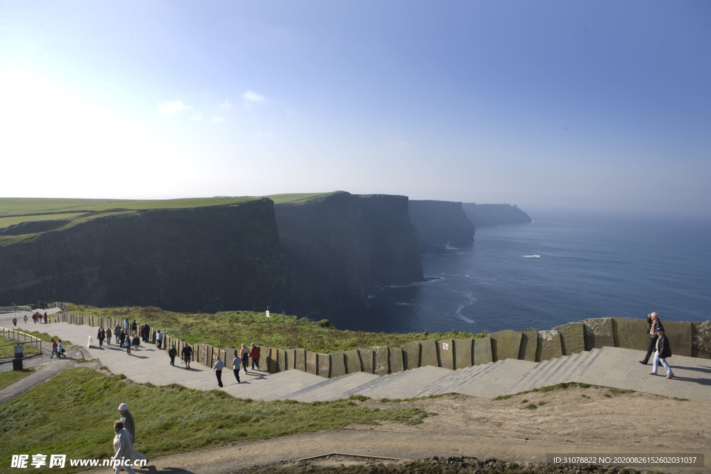 海岸风景摄影图