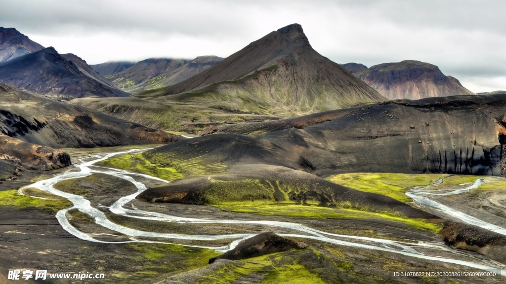 海岸风景摄影图