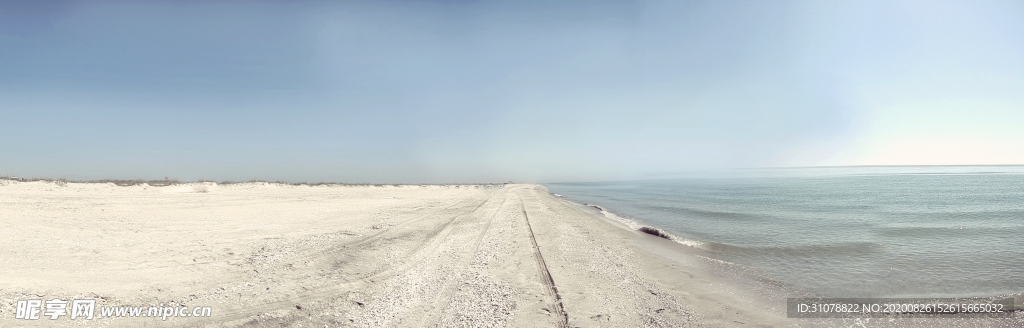 海岸风景摄影图