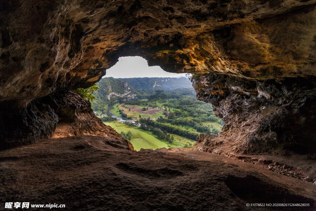海岸风景摄影图
