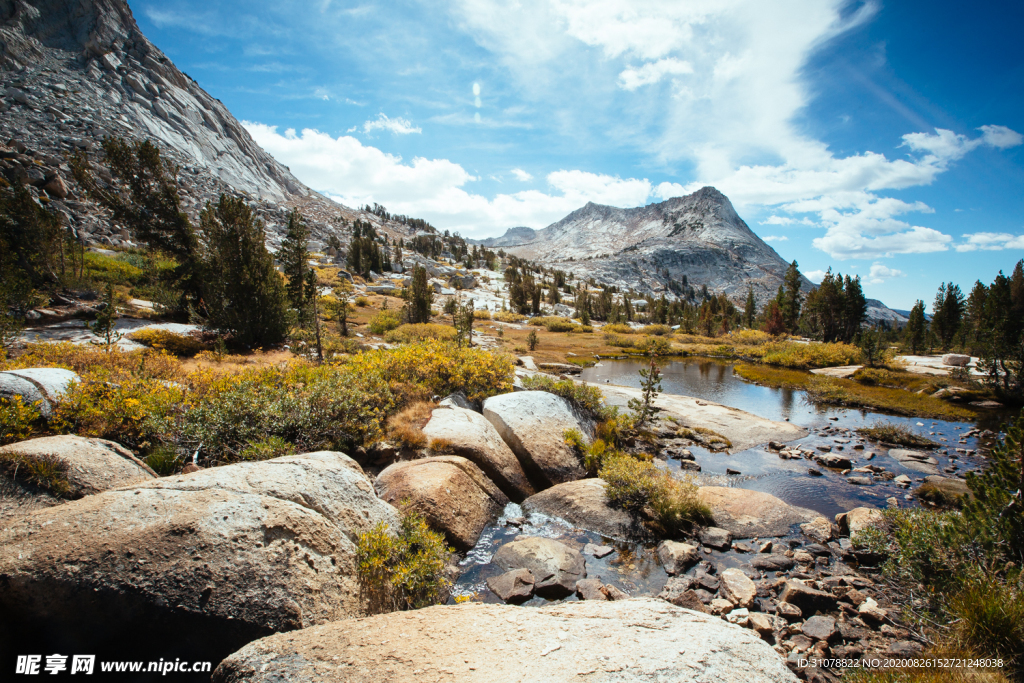 海岸风景摄影图
