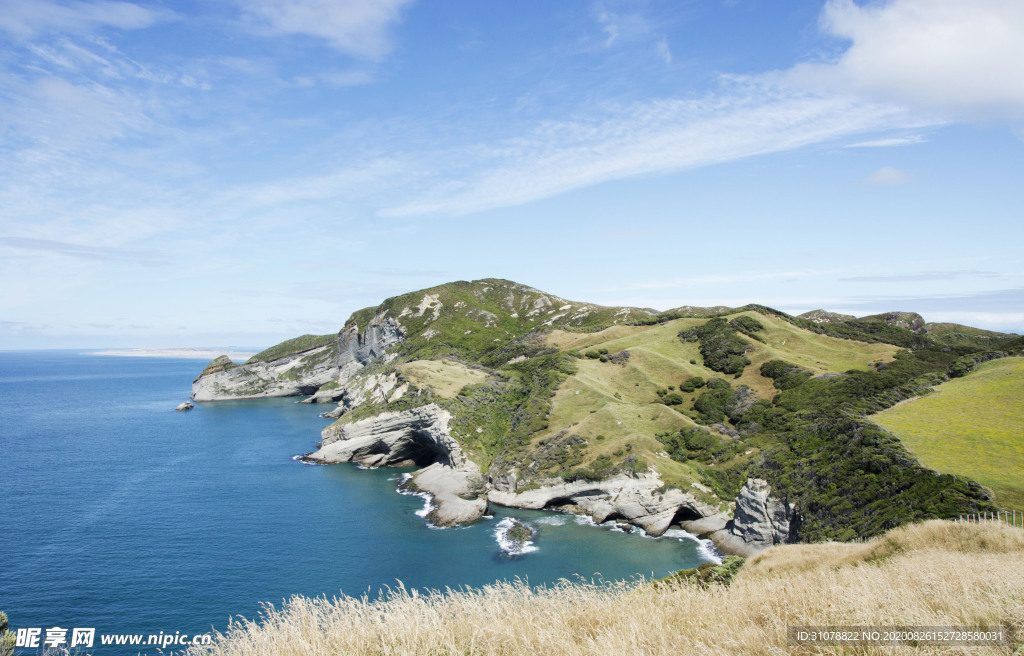 海岸风景摄影图