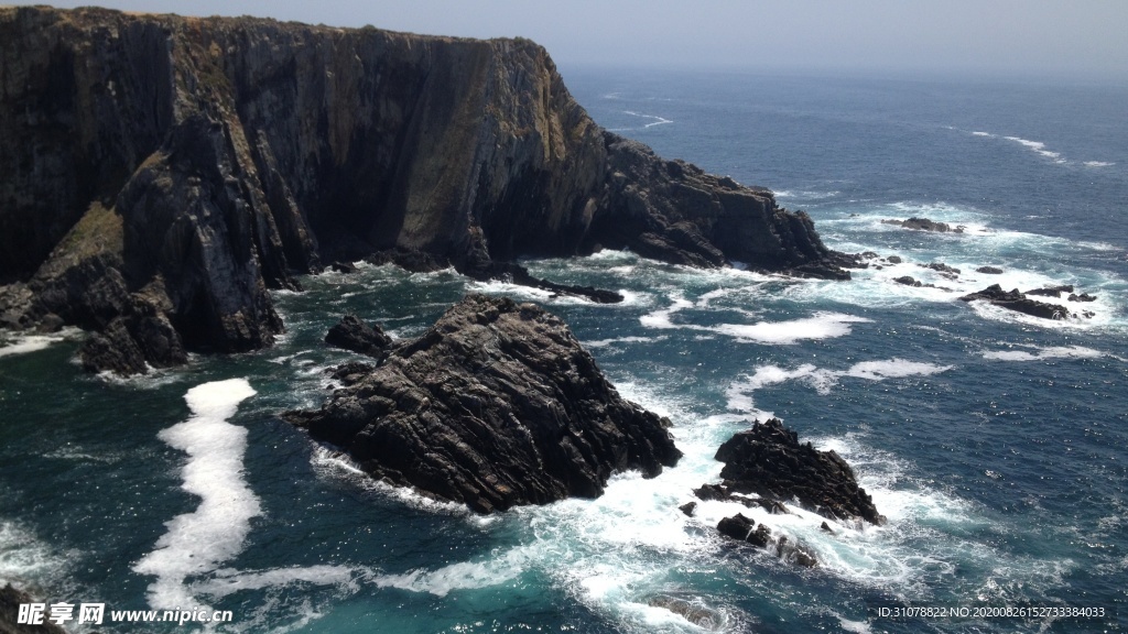 海岸风景摄影图