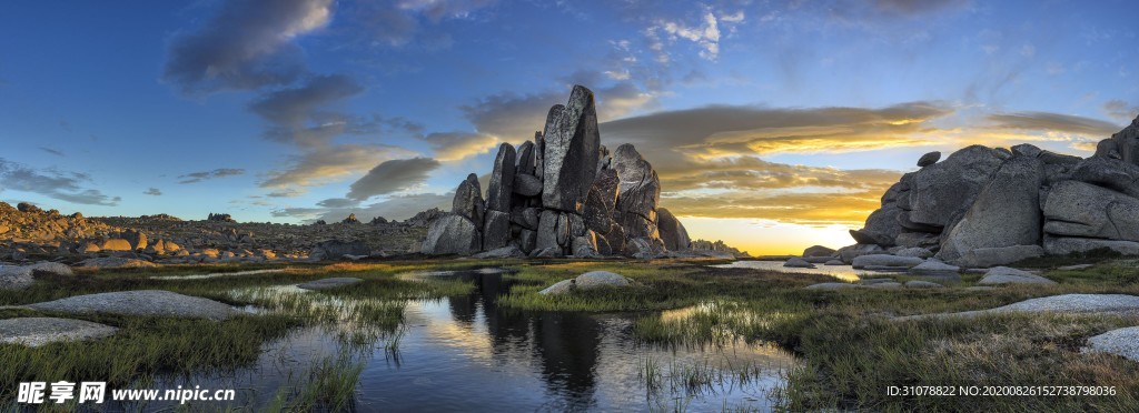 海岸风景摄影图