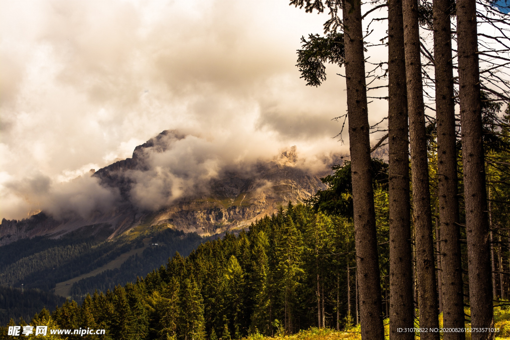 海岸风景摄影图