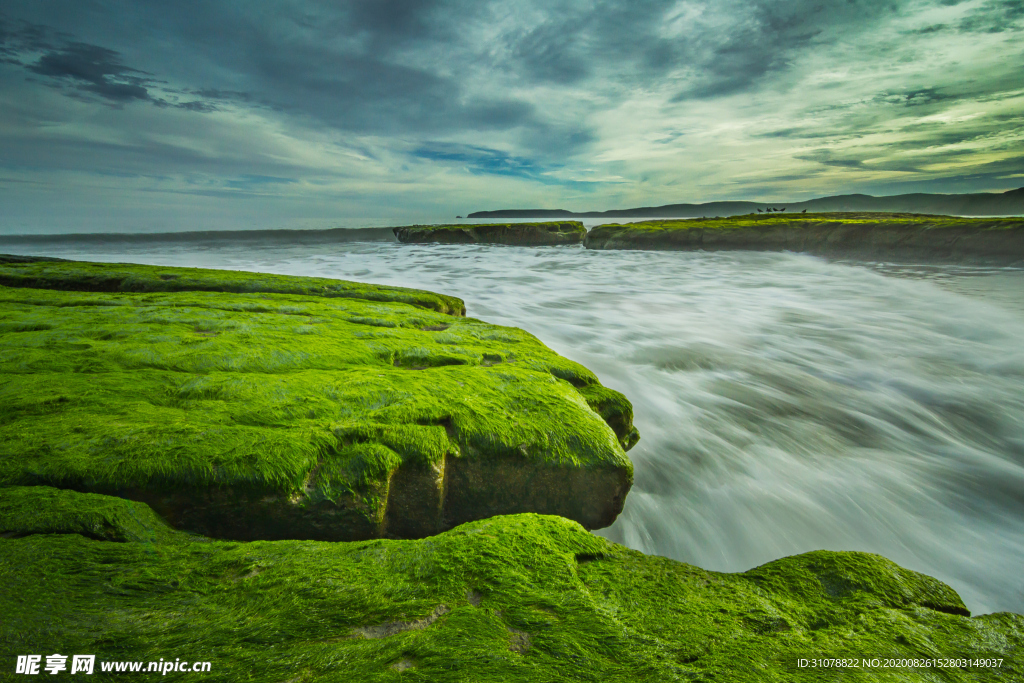海岸风景摄影图