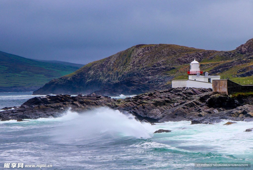 海岸风景摄影图