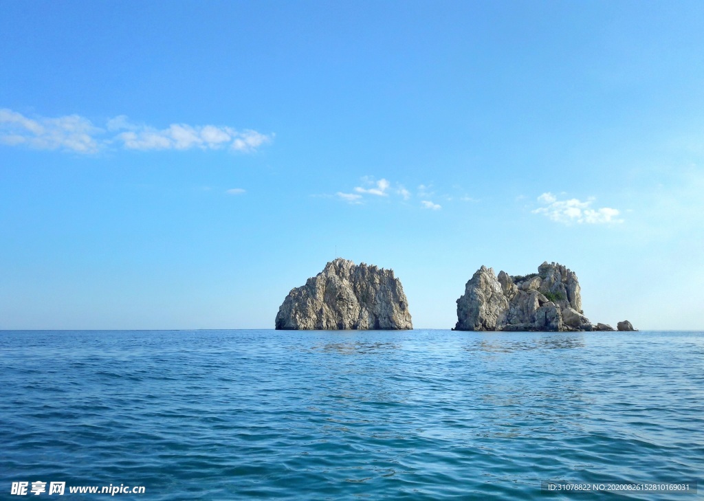 海岸风景摄影图