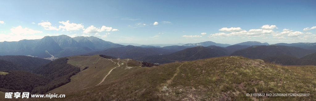 海岸风景摄影图