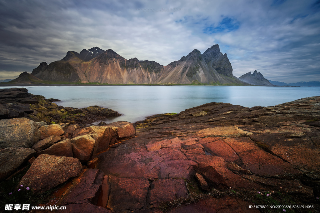 海岸风景摄影图