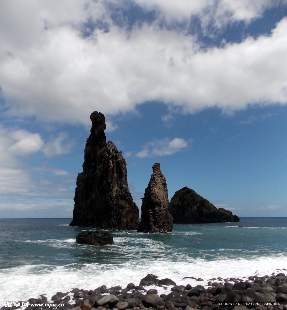 海岸风景摄影图