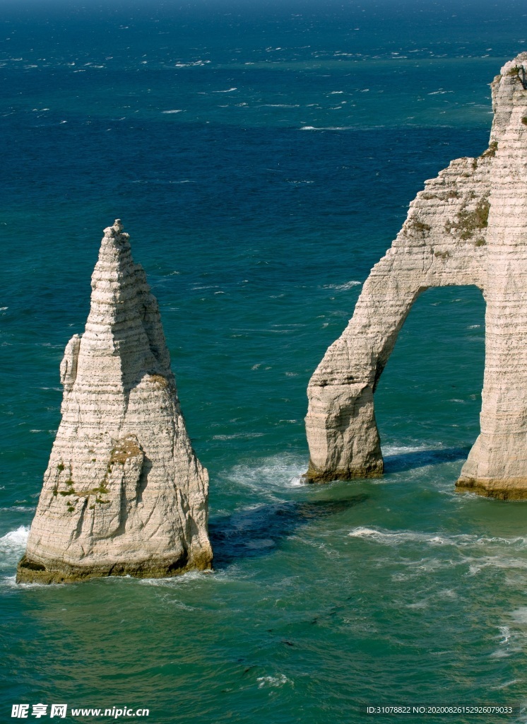 海岸风景摄影图