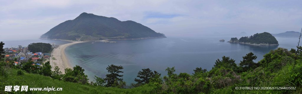 海岸风景摄影图