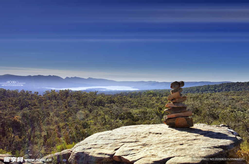 海岸风景摄影图