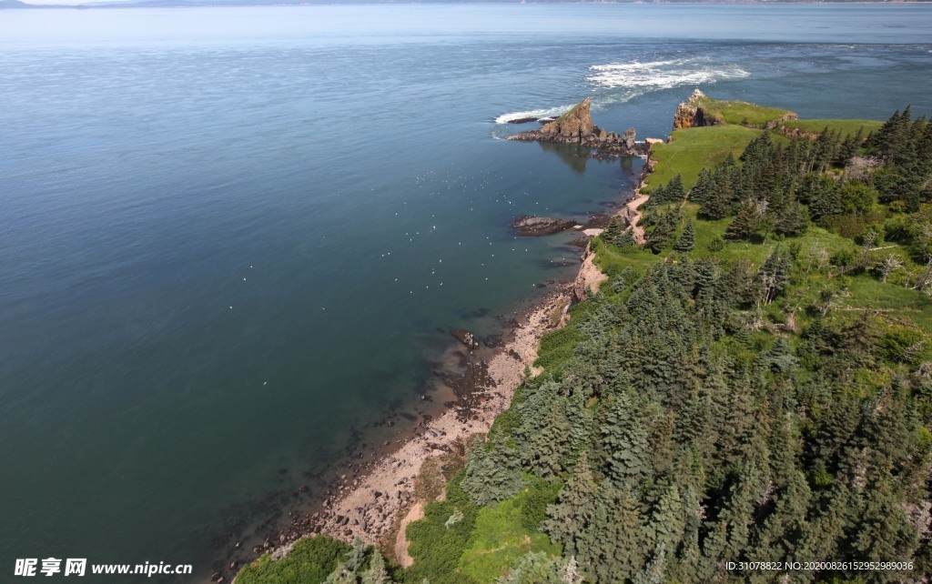 海岸风景摄影图